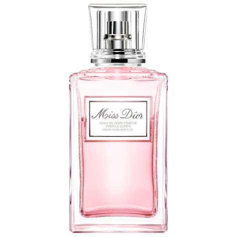 miss dior body oil